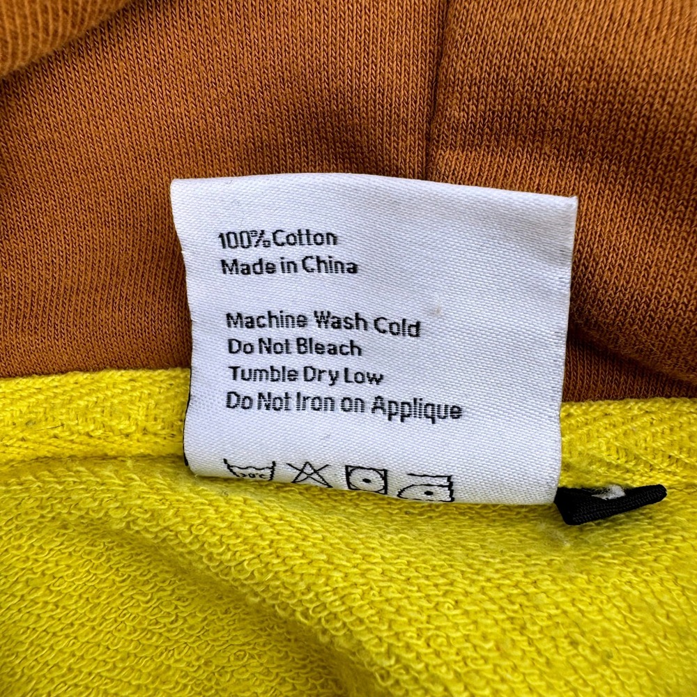 Moriah Elizabeth Hoodie Small Yellow Brown Grateful Monkey Juniper Cupcake Ragla - Picture 7 of 7